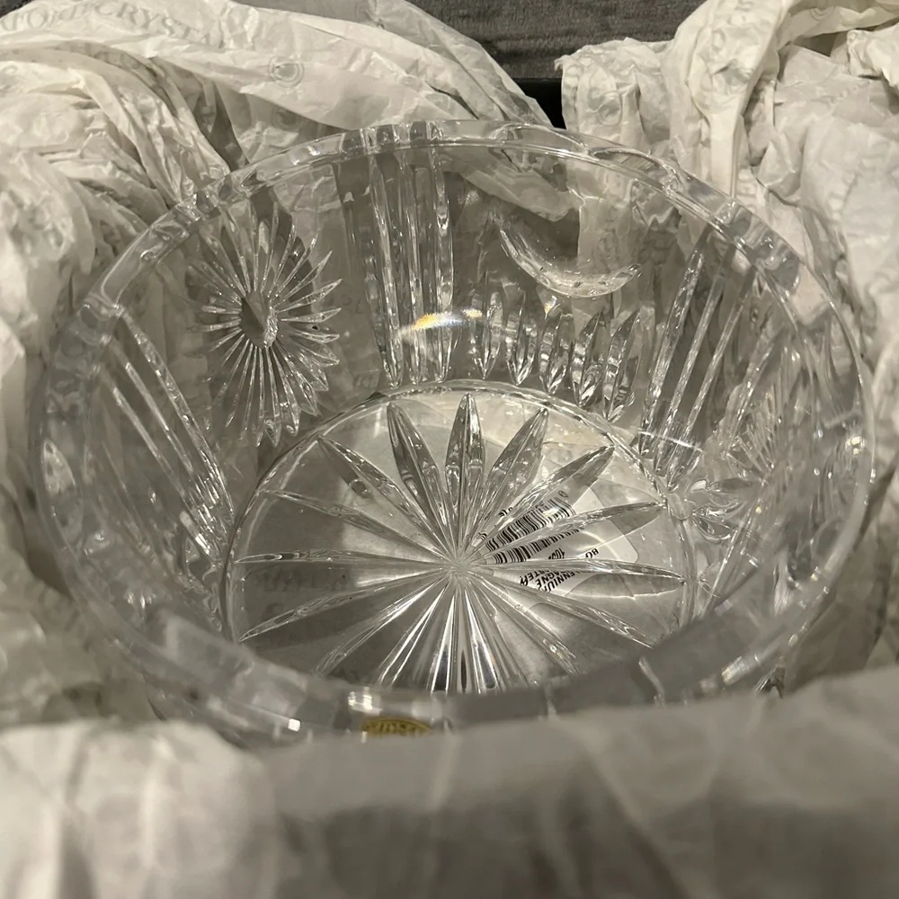 NEW Waterford Crystal Elegant Champagne Bottle Coaster The Millennium Collection